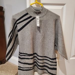 Alfani Medium 3/4 sleeve sweater, NWT